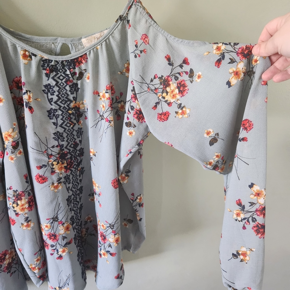 Rewind floral top